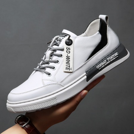 Men's Shoes Autumn Breathable Casual Small White Board Shoes Mens Trend Sports White Shoes